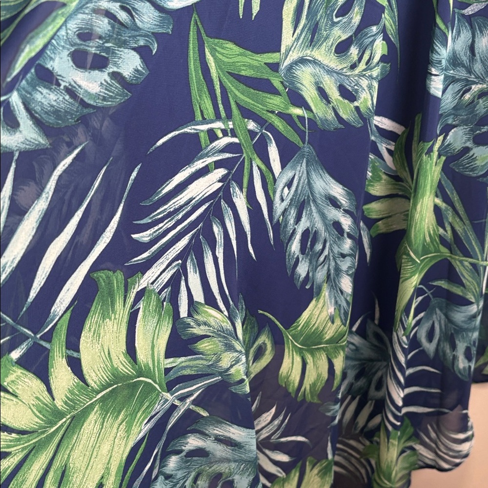 Rabbit Rabbit Rabbit Blue and Green Patterned Dress - Picture 7 of 15